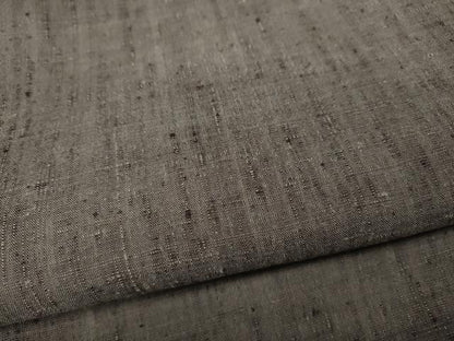 平和屋着物●男性 紬 江戸鼠色 正絹 逸品 未使用 CABD0177ut