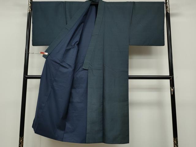 平和屋着物●男性　本場大島紬　アンサンブル　160亀甲　総詰め　正絹　逸品　CABD0182ut