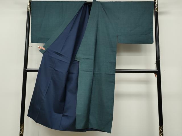 平和屋着物●男性 本場大島紬 アンサンブル 100亀甲 総詰め キングサイズ 正絹 逸品 CABD0184ut