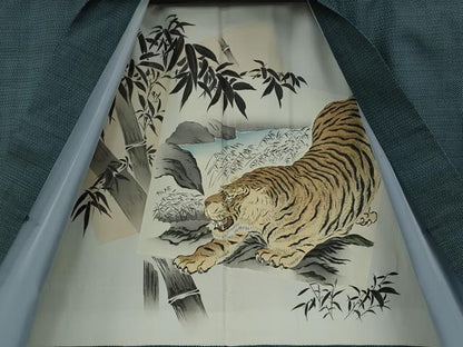 平和屋着物●男性 本場大島紬 アンサンブル 100亀甲 総詰め キングサイズ 正絹 逸品 CABD0184ut