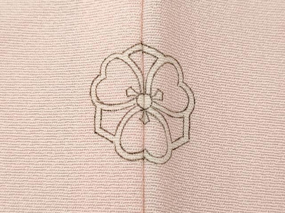 平和屋着物●本加賀友禅作家　金丸充夫　訪問着　草花文　正絹　逸品　CABD0199ut