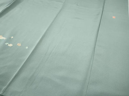 平和屋着物●訪問着　友禅　作家物　童子遊び　暈し染め　正絹　逸品　CABD0205ut