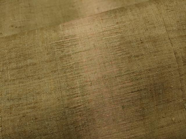 平和屋着物●上質な紬　霞間道　正絹　逸品　CABD0213ut