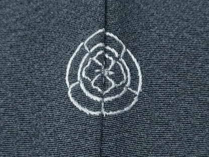 平和屋着物●訪問着　作家物　手描き　銀閣寺　暈し染め　正絹　逸品　未使用　CABD0215ut