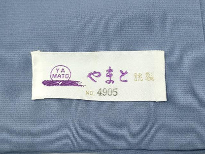 平和屋着物●訪問着　作家物　刺繍　笹　枝桜文　金彩　やまと誂製　正絹　逸品　CABD0218ut