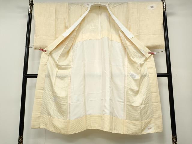 平和屋着物●長襦袢　無双仕立て　絞り　動物玩具文　正絹　逸品　CABD0220ut