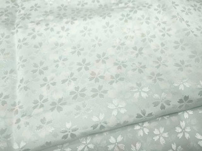 平和屋着物●長襦袢 無双仕立て 舞桜文 洗える着物 CABD0231ut