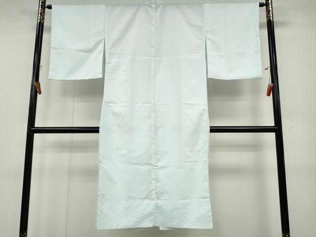 平和屋着物●長襦袢　無双仕立て　麻の葉文様　洗える着物　CABD0233ut
