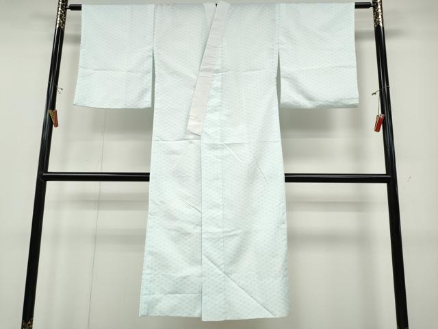 平和屋着物●長襦袢　無双仕立て　麻の葉文様　洗える着物　CABD0233ut