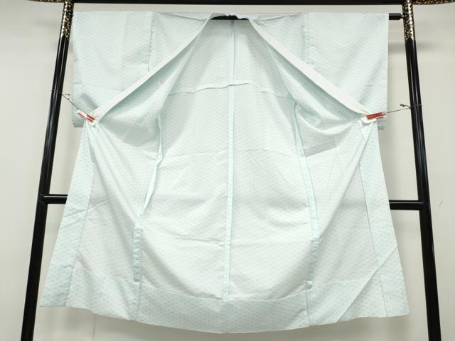 平和屋着物●長襦袢　無双仕立て　麻の葉文様　洗える着物　CABD0233ut