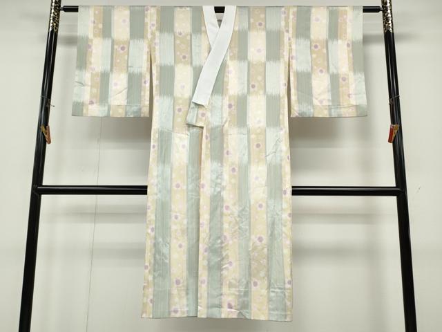 平和屋着物●長襦袢　無双仕立て　舞桜間道　洗える着物　CABD0238ut