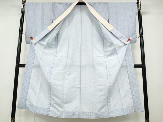 平和屋着物●長襦袢　無双仕立て　麻の葉文様　洗える着物　CABD0240ut
