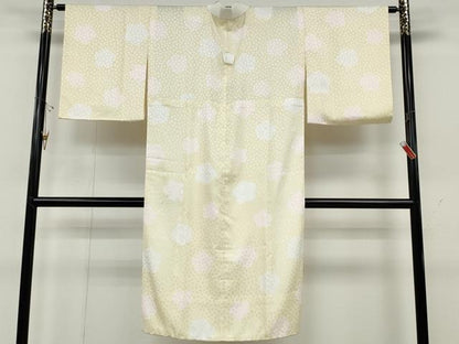 平和屋着物●長襦袢　無双仕立て　舞梅文　半衿刺繍　洗える着物　CABD0241ut