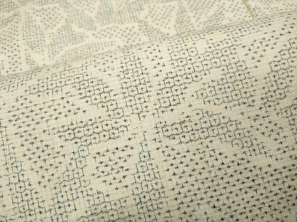 平和屋着物●本場結城紬　重要無形文化財　80亀甲　舞葉文　正絹　逸品　CABD0256ut