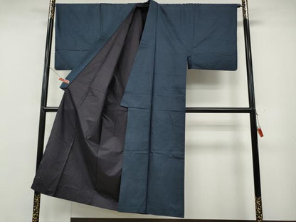 平和屋着物●男性　本場大島紬　100亀甲　総詰め　正絹　逸品　CABD0267ut