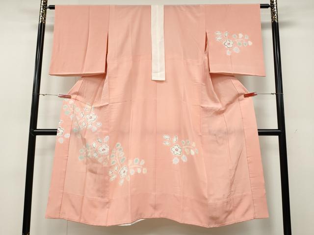 平和屋着物●長襦袢　無双仕立て　辻が花　絞り　半衿刺繍　正絹　逸品　CABD0276ut