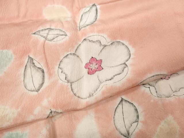 平和屋着物●長襦袢　無双仕立て　辻が花　絞り　半衿刺繍　正絹　逸品　CABD0276ut