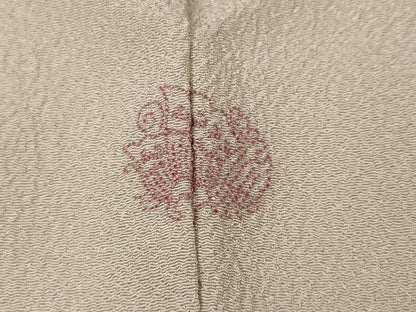 平和屋着物●洗える最高級着物　＜英＞はなぶさ謹製　訪問着　総刺繍　宝尽くし花文　金糸　洗える着物　CABD0283ut