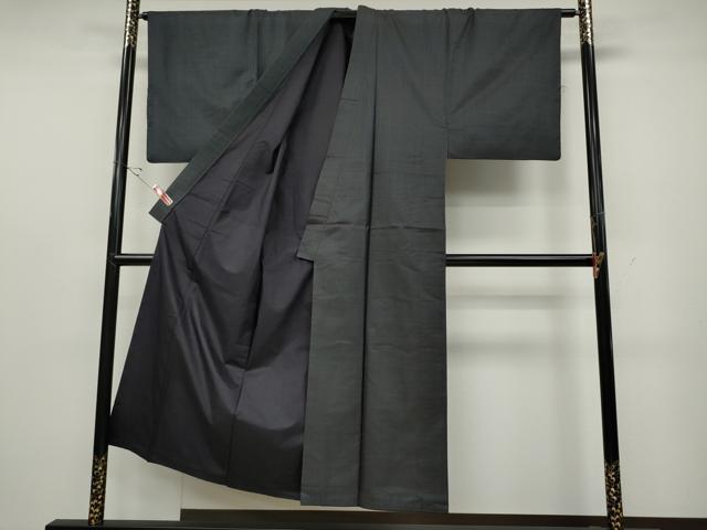 平和屋着物●男性　本場大島紬　アンサンブル　100亀甲　総詰め　正絹　逸品　CABD0286ut