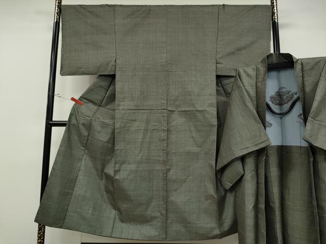 平和屋着物●男性　本場大島紬　アンサンブル　7マルキ　正絹　逸品　CABD0287ut