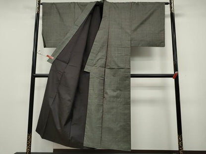 平和屋着物●男性　本場大島紬　アンサンブル　7マルキ　正絹　逸品　CABD0287ut