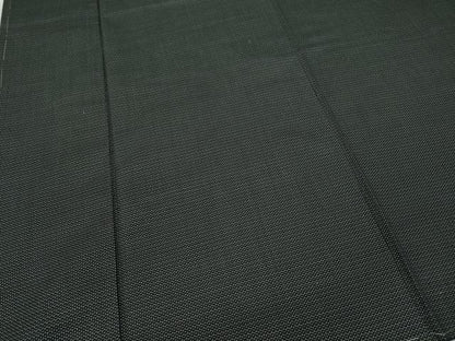 平和屋着物●男性　紬　アンサンブル　100亀甲　正絹　逸品　未使用　CABD0289ut