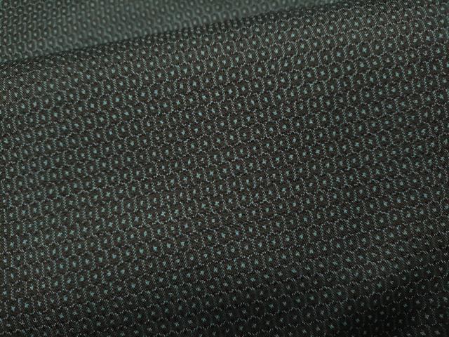 平和屋着物●男性　本場大島紬　アンサンブル　100亀甲　総詰め　正絹　逸品　CABD0291ut