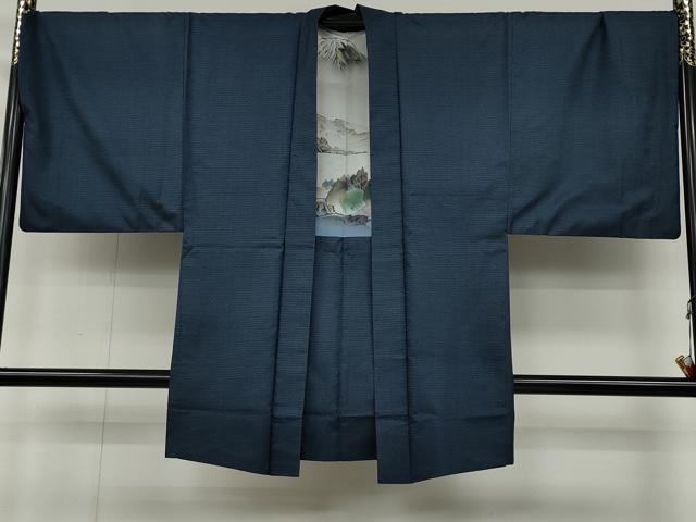平和屋着物●男性　本場大島紬　アンサンブル　100亀甲　総詰め　正絹　逸品　CABD0293ut
