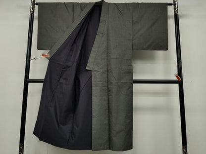 平和屋着物●男性　本場大島紬　アンサンブル　160亀甲　総詰め　正絹　逸品　CABD0294ut