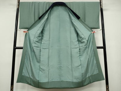 平和屋着物●男性　本場大島紬　アンサンブル　長襦袢セット　吉祥文　正絹　逸品　未使用　CABD0299ut
