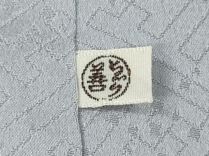 平和屋着物●上質な小紋　菊　金糸　ゑり善扱い　正絹　逸品　CABD0301ut