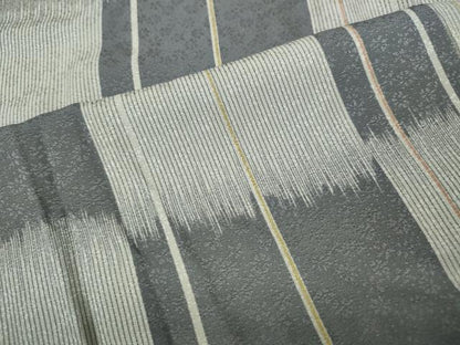平和屋着物●長襦袢　無双仕立て　変わり市松　正絹　逸品　CABD0316ut