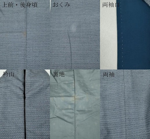 平和屋着物●男性　本場大島紬　100亀甲　総詰め　正絹　逸品　CABD0324ut