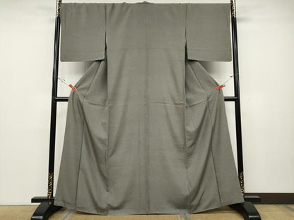 平和屋着物●江戸小紋　雲取り寄せ小紋柄　正絹　逸品　CABD0327ut