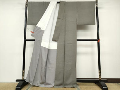 平和屋着物●江戸小紋　雲取り寄せ小紋柄　正絹　逸品　CABD0327ut