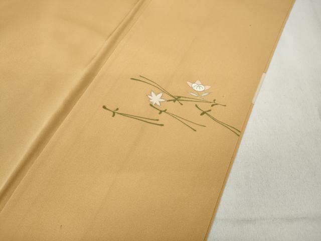 平和屋着物●訪問着　道長吉祥花文　金彩　正絹　逸品　CABD0337ut