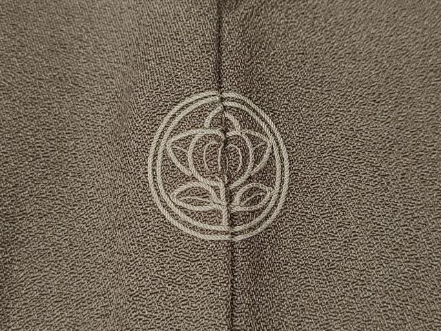 平和屋着物●訪問着　こぼれ松葉　金彩　正絹　逸品　CABD0347ut