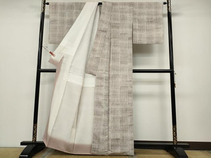 平和屋着物●上質な小紋　吉祥文　正絹　逸品　CABD0349ut