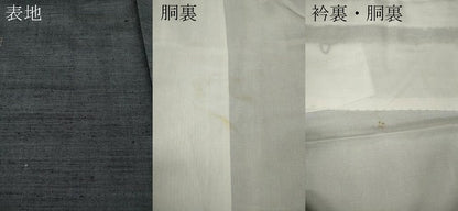 平和屋着物●上質な紬　亀甲柄　短冊文　正絹　逸品　未使用　CABD0350ut