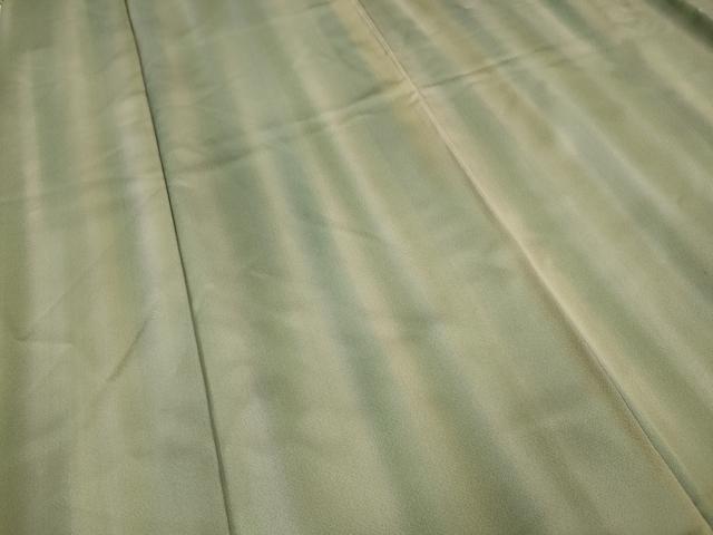 平和屋着物●上質な小紋　縞　暈し染め　正絹　逸品　CABD0351ut