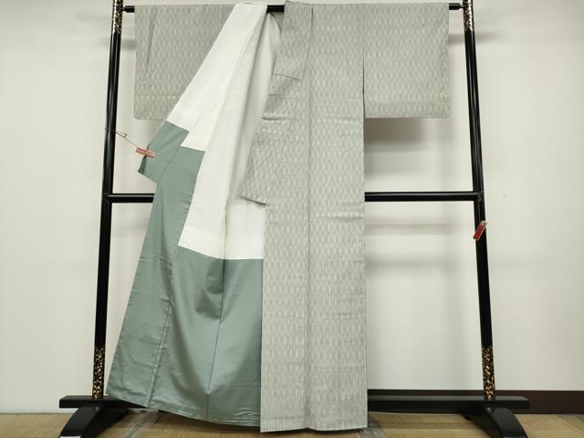 平和屋着物●本場結城玉紬　立涌文　証紙付き　正絹　逸品　CABD0353ut