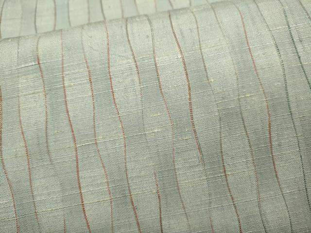 平和屋着物●本場結城玉紬　立涌文　証紙付き　正絹　逸品　CABD0353ut