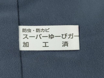 平和屋着物●訪問着　吉祥文　暈し染め　銀彩　鬼しぼ縮緬　正絹　逸品　CABD0367ut