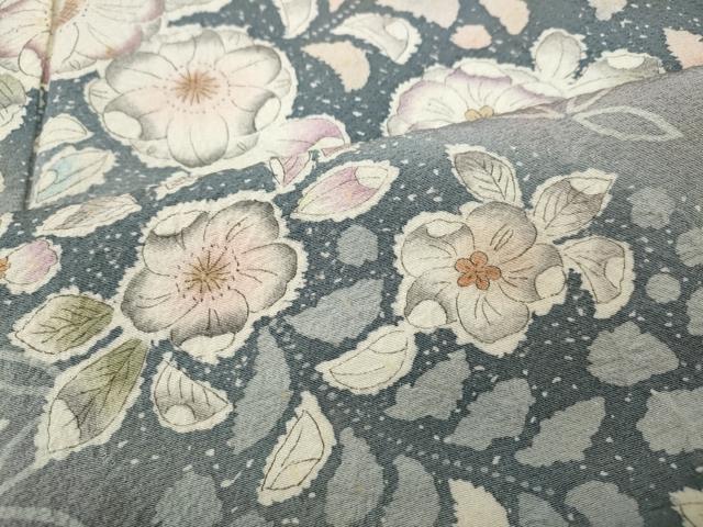 平和屋着物●訪問着　作家物　辻が花　絞り　暈し染め　やまと誂製　正絹　逸品　CABD0372ut