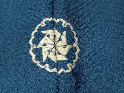 平和屋着物●訪問着　駒刺繍　立波花束文　暈し染め　金彩　正絹　逸品　未使用　CABD0376ut