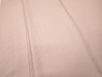 平和屋着物●上質な色無地　菱花地紋　虹色　さが美扱い　正絹　逸品　未使用　CABD0397ut