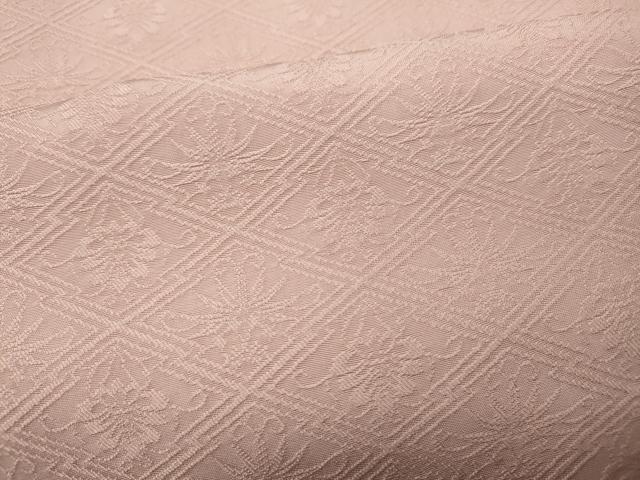 平和屋着物●上質な色無地　菱花地紋　虹色　さが美扱い　正絹　逸品　未使用　CABD0397ut