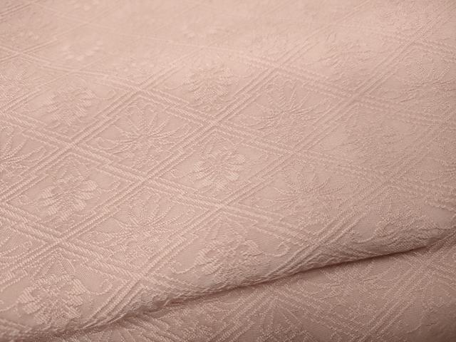 平和屋着物●上質な色無地　菱花地紋　虹色　さが美扱い　正絹　逸品　未使用　CABD0397ut