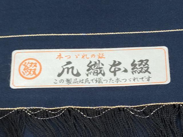 平和屋着物●爪掻き本綴れ 八寸名古屋帯 金閣寺 金糸 証紙付き 正絹 逸品 CABD0475hy