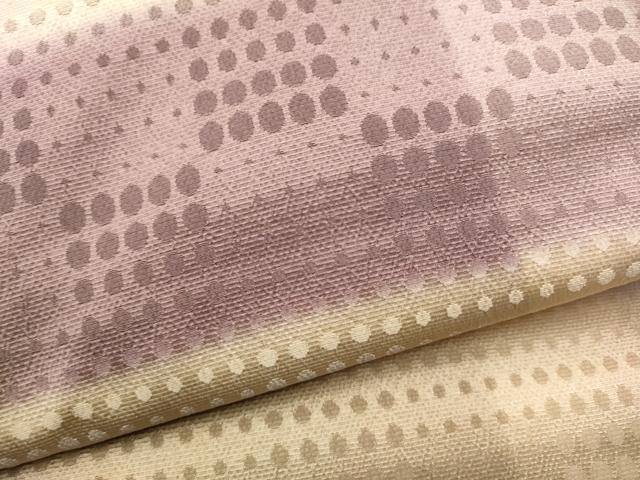平和屋着物●つけ帯 霞文 正絹 逸品 CABD0493hy